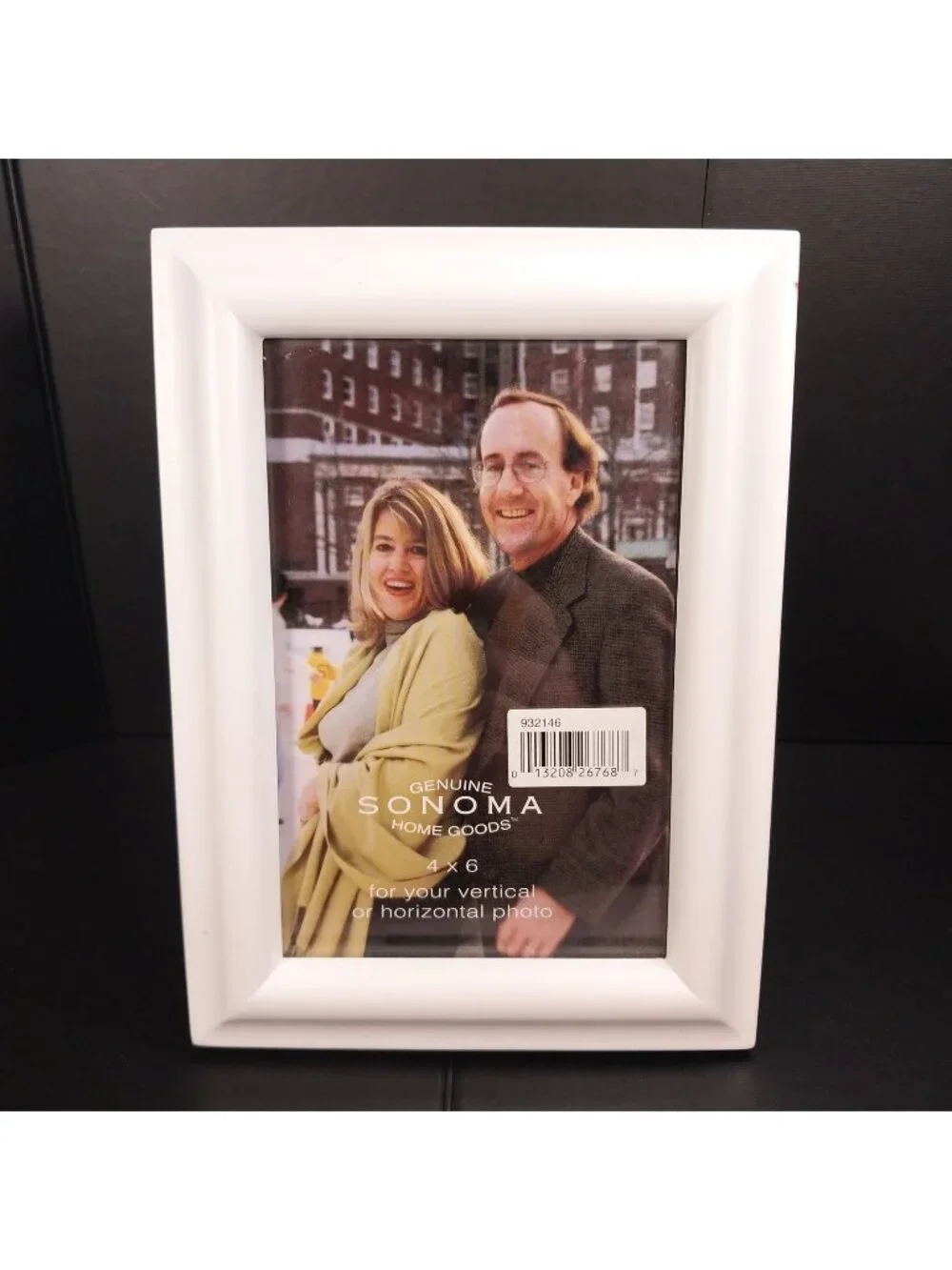White Sonoma 4x6 Tabletop Picture Frame - Vertical / Horizontal